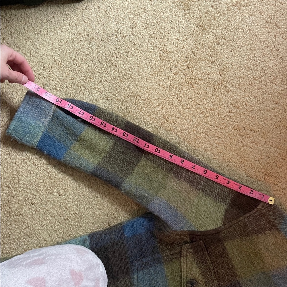 Wilfred free ganna shirt size xs plaid print - Picture 9 of 9